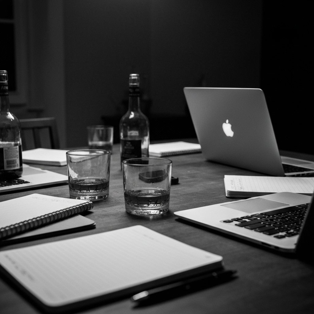 Founders dinner table